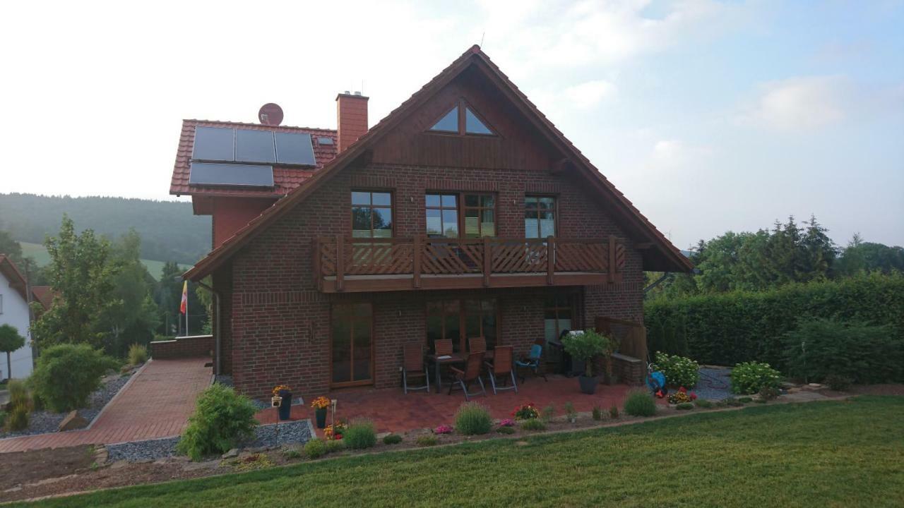 Ferienwohnung Blumenland Extertal Kültér fotó